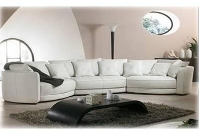 CANAPE CONTEMPORAIN D ANGLE CUIR 6 PLACES BASSANO 350X88 CANAPE CONTEMPORAIN D ANGLE