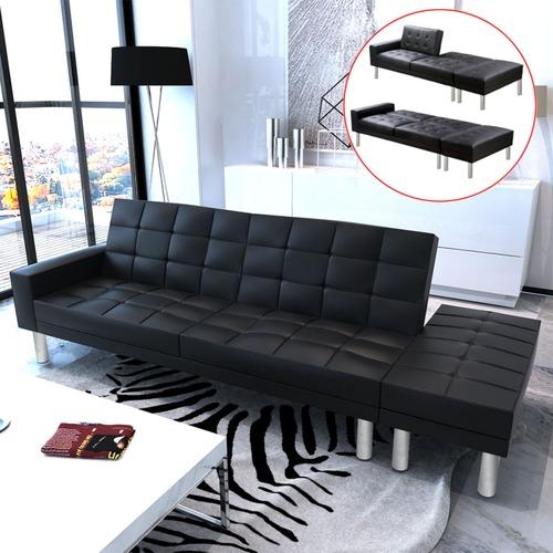 VidaXL Canapé convertible modulable en cuir artifi