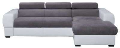 Canapé d angle droit convertible 5 places en tissu Canapé d angle droit convertible