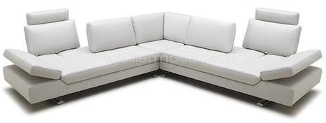 Canapé dangle cuir relax XXL avec dossier réglabl