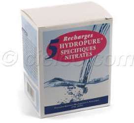 Recharges spécifiques nitrates carafe Hydropure Recharges spécifiques nitrates