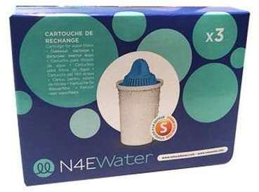 Lot de 3 filtres pour carafe N4EWater Lot de 3 filtres pour carafe