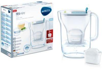 Carafe filtrante Brita Style bleu 3 cartouches Maxtra Carafe filtrante Brita Style