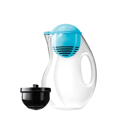 Pichet filtrant Bobble 2 litres Turquoise