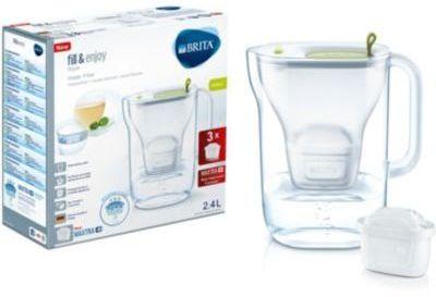 Carafe filtrante Brita Style vert 3 cartouches Maxtra Carafe filtrante Brita Style