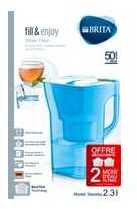 BRITA - Carafe NAVELIA Bleu