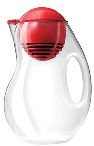 Pichet filtrant Bobble 2 litres Rouge