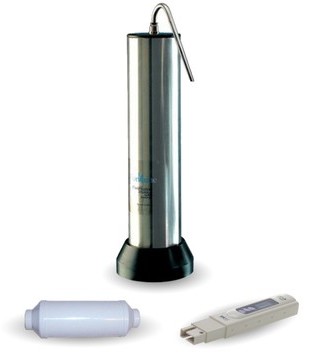 Promo-Pack ! Fontaine Inox + 1 préfiltre + 1 condu