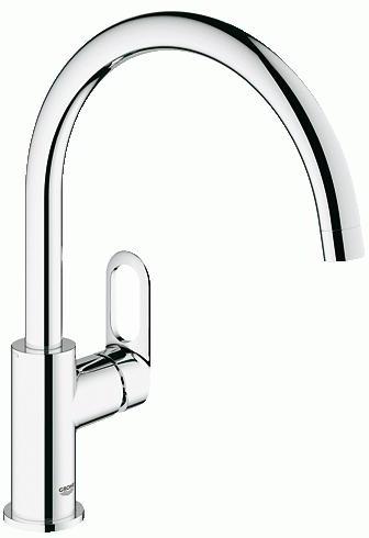 Mitigeur monocommande évier Bauloop Grohe 31368000