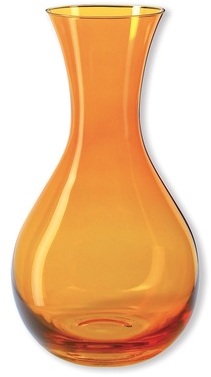 Carafon en verre jaune 1,2L