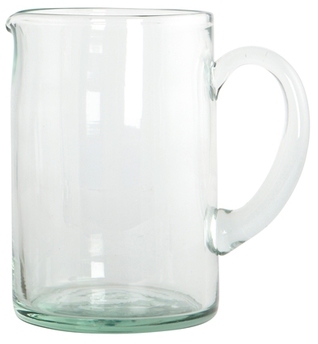 Pichet en verre transparent avec anse H2O House Do