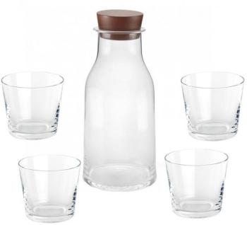 Tonale Set - Carafe et 4 verres Tonale - transpare