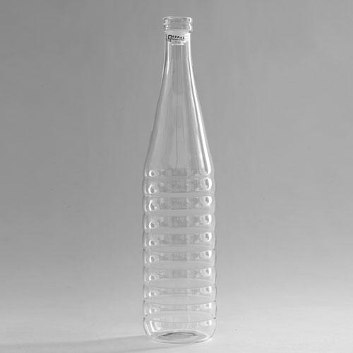 Bouteille carafe en verre transparent Serax - GM D