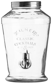 Fontaine à boisson distributeur cocktail en verre