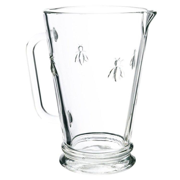 Pichet en verre préssé - 100 cl - ABEILLE