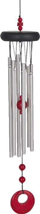 Carillon chakra Corail rouge