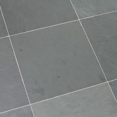 Dalles Carrelage en pierre Ardoise grise 40x40