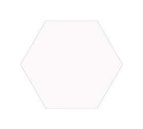 Carrelage tomette blanche 33x28.5 OPAL BLANC - 1m²