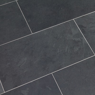 Dalles Carrelage en pierre Ardoise noire 60x30