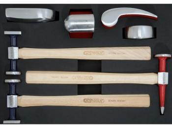Coffret de débosselage de carrosserie 7 pièces KS