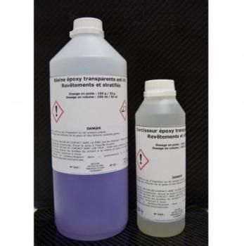 Résine epoxy transparente anti UV