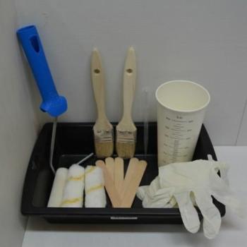 Kit application résine gel coat