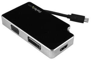 Startech Adaptateur USB-C vers VGA, DVI, HDMI - CD