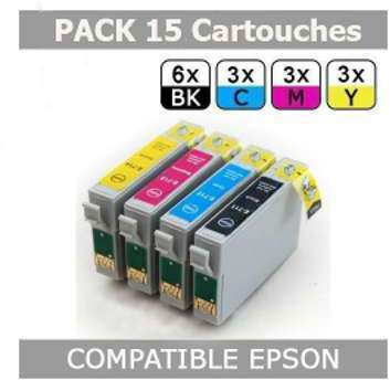 Cartouche compatible EPSON SX 218(Pack15T0715) (ga