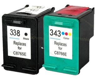 Cartouche compatible HP 2605(338+343) (gamme compa