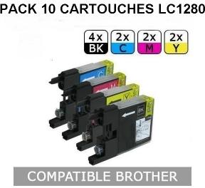 Cartouche compatible BROTHER J6510DW(PACK10LC1280)