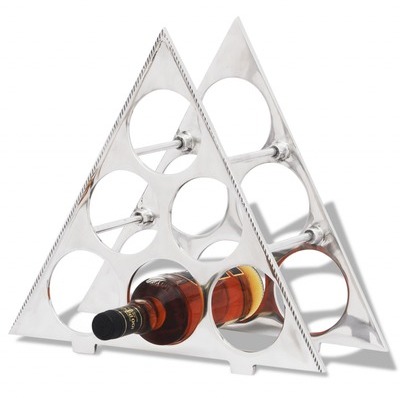 Casier à bouteilles en aluminium pour 6 bouteilles