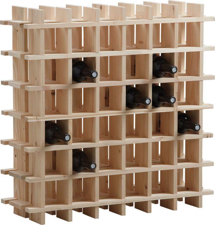 Casier à vin en bois 36 bouteilles