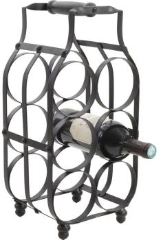 Porte bouteilles en metal