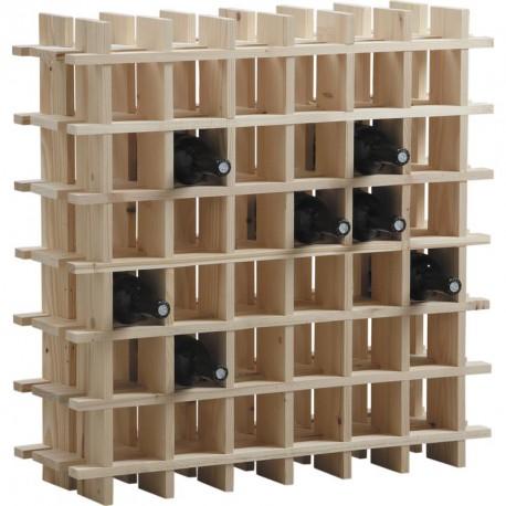 Casier à bouteilles en bois
