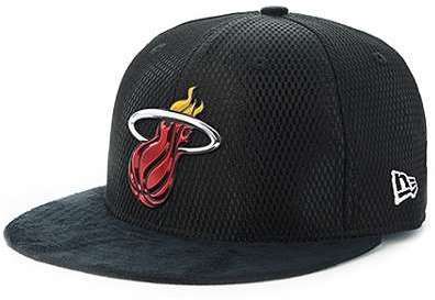 New Era - Casquette Fitted Miami Heat NBA 5950 Noi