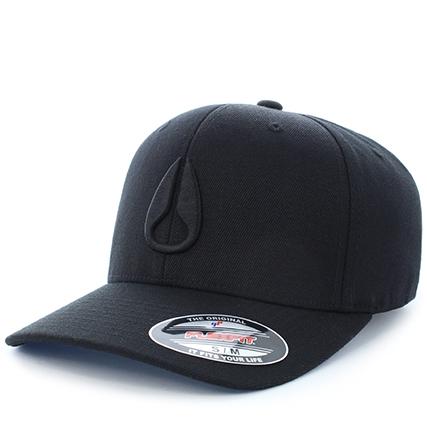 Nixon - Casquette Fitted Deep Down Athle Noir