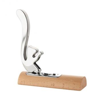 Scoiattolo - Casse-Noix - inox bois brillant Scoiattolo - Casse-Noix -