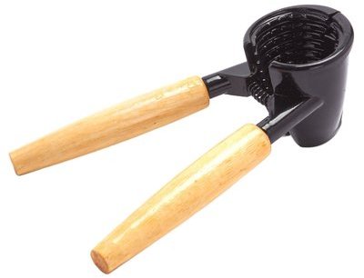 Lot de 4 Casse Noix Multi-usages Acier Bois 3 en 1