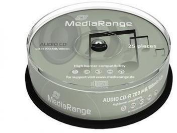 Audio CD-R 80 52x DA DIGITAL AUDIO MediaRange cloche Audio CD-R 80 52x DA DIGITAL