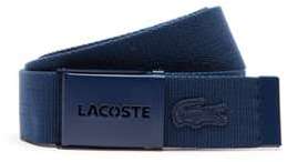Coffret cadeau avec ceinture en toile plaque monoc