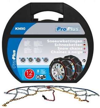 Pneu ProPlus Chaînes Neige ProPlus 12mm Approuvée par Pneu ProPlus Chaînes Neige