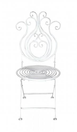 Chaise en fer forgé Collection Paon