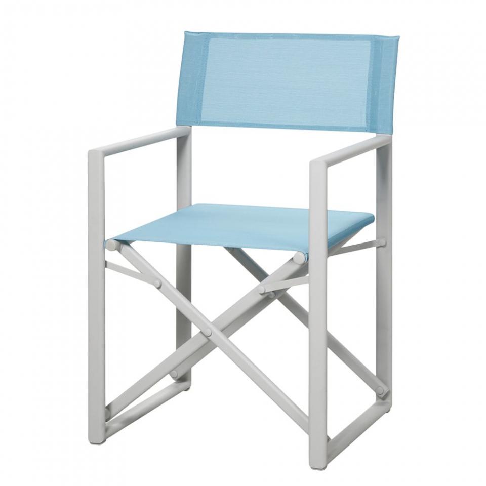 Chaise de jardin Messina - Aluminium / Ergotex Crè