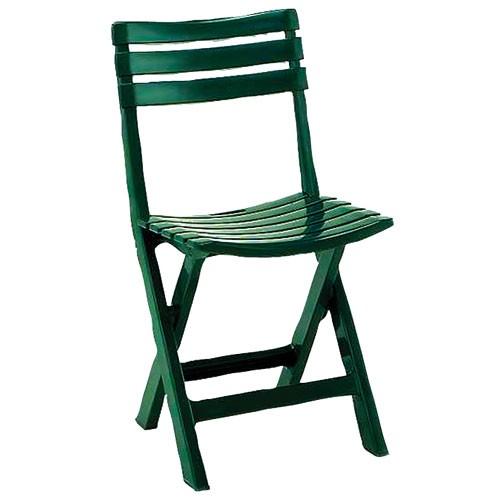 Chaise de jardin pliante Birki - vert
