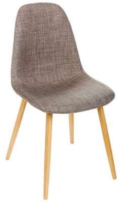 Chaise - Lot de 4 - Nokas - Lin - AC-DÉCO