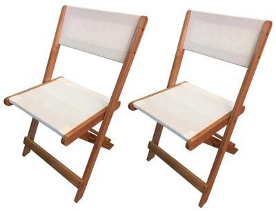 Chaise pliante en bois exotique Seoul - Maple - Be