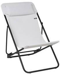 Chaise longue MAXI TRANSAT PLUS couleur blanc ecum