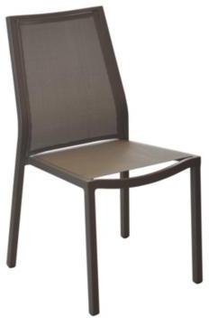 Lot de 2 chaises empilables Ida OCEO,