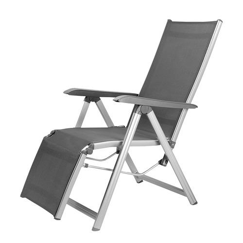 Fauteuil de relaxation Basic Plus - Argenté/ Anthr
