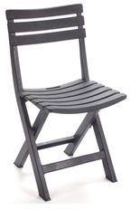 Chaise de jardin pliante en plastique